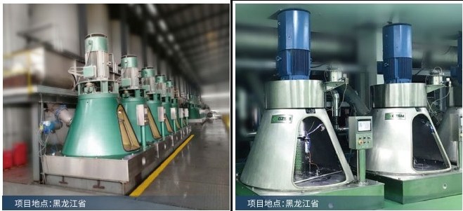 广州广重分离机械有限公司离心机生产车间
