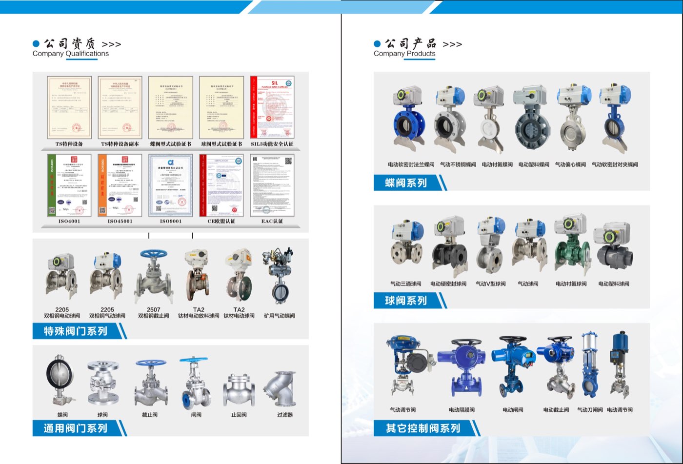 上海沪冠阀门资质与产品
