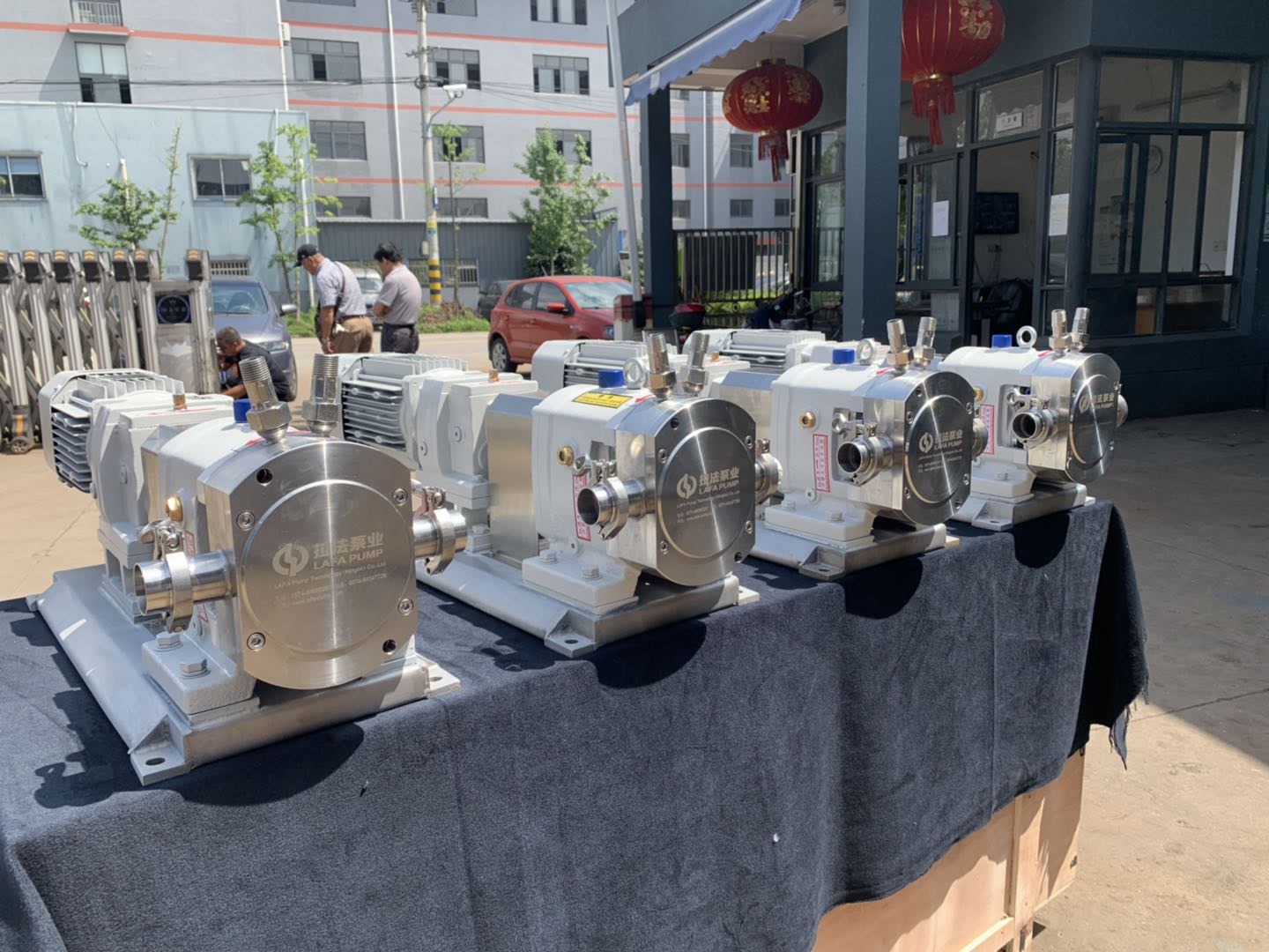 拉法泵业糖浆行业保温泵头产品