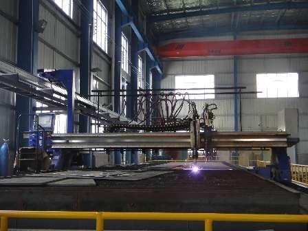 联振重工切割加工现场