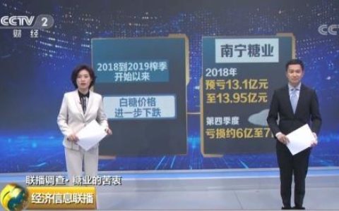 白糖价格大降 企业亏损上亿元！为啥难赚钱？