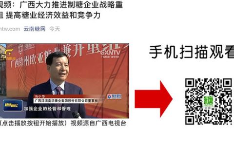 视频：广西大力推进制糖企业战略重组 提高糖业经济效益和竞争力