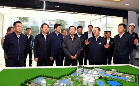 广西区主席陈武到湘桂糖业循环经济产业园考察调研