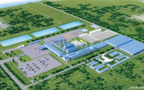 缅甸实皆省（Sagaing Region）甘蔗压榨糖厂&发电厂模型图