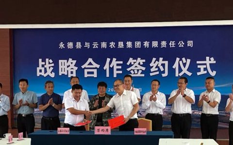 云南农垦兴农公司与永德县政府签订蔗糖产业战略合作协议