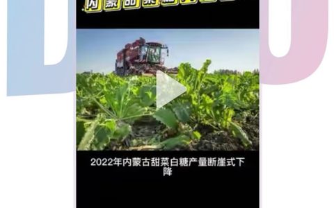 抖音解读：内蒙古甜菜糖产量断崖式下降