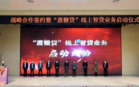 “蔗糖贷”线上智贷业务正式启动 贷款申办时限缩至20分钟