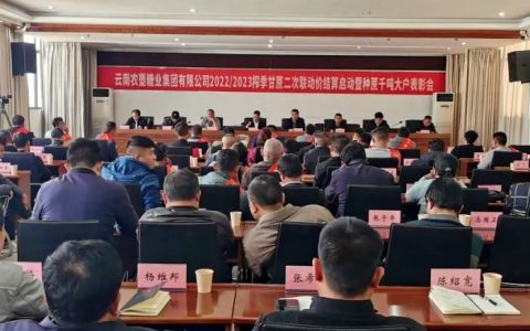 云南农垦永糖公司启动榨季甘蔗二次联动结算并表彰种蔗大户