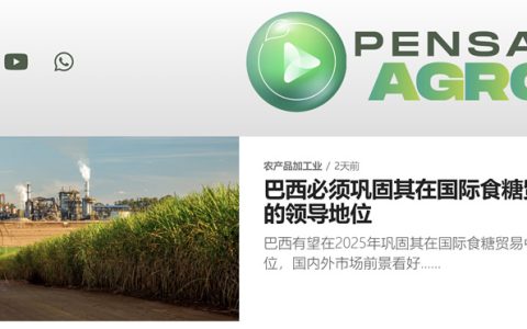 新年第二天 巴西发布巩固全球食糖贸易霸主地位文章 提及中美贸易摩擦
