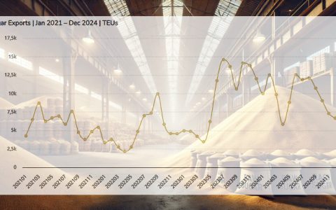 你没有看错，印度开始进口巴西糖！2024年巴西出口糖3823万吨创新高 10%出口至中国