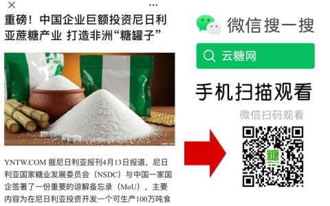 重磅！中国企业巨额投资尼日利亚蔗糖产业 打造非洲“糖罐子”