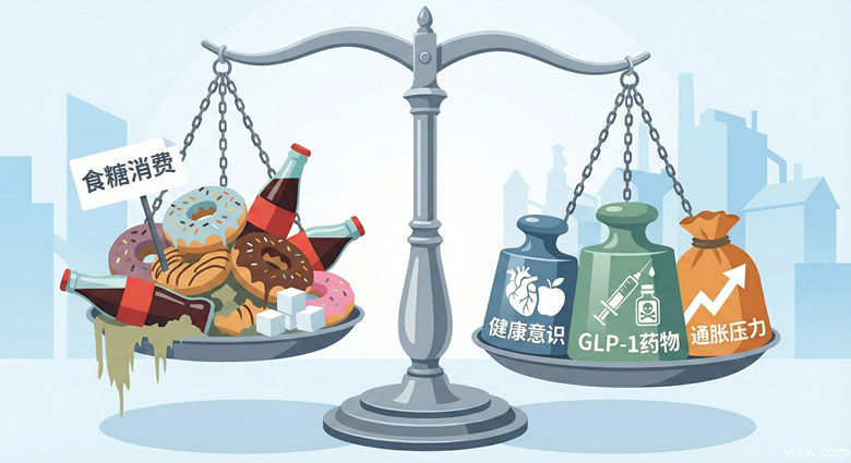 震惊！中国以及全球人均食糖消费陷入停滞！司美格鲁肽等三大推手正在终结甜蜜时代