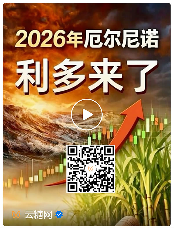 短视频:利多来了!厄尔尼诺推升糖价的案例屡见不鲜