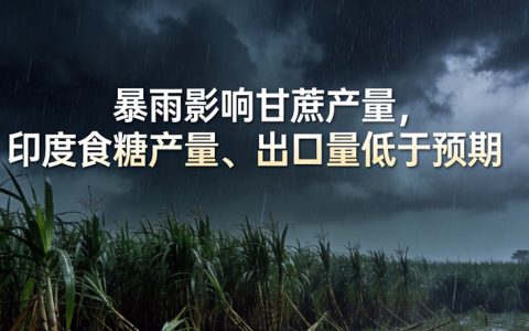 仍有变数！暴雨影响甘蔗产量，印度食糖产量、出口量低于预期