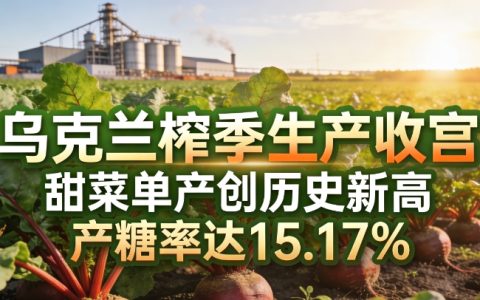 乌克兰：2025/26榨季产糖172万吨 甜菜单产创历史新高