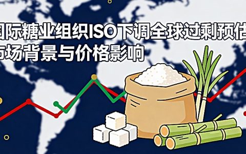 国际糖业组织（ISO）：下调2025/26榨季全球食糖供应过剩预估，各方机构分歧明显