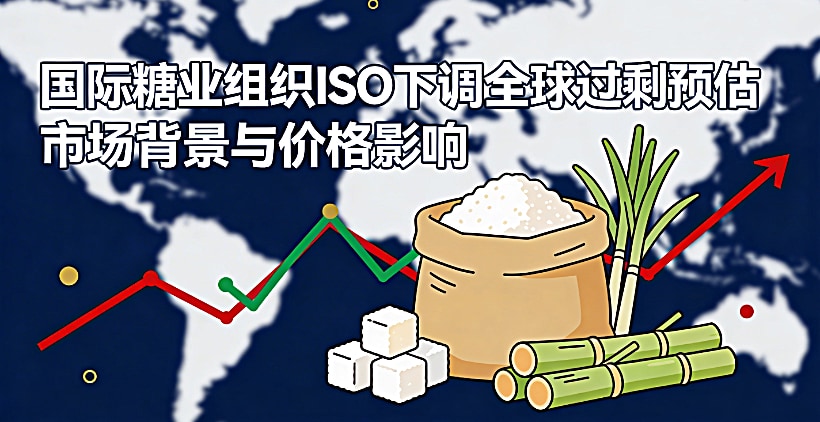 国际糖业组织（ISO）：下调2025/26榨季全球食糖供应过剩预估，各方机构分歧明显