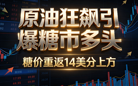 原油狂飙引爆糖市多头！糖价重返14美分，全球糖市迎来"多空博弈"关键转折