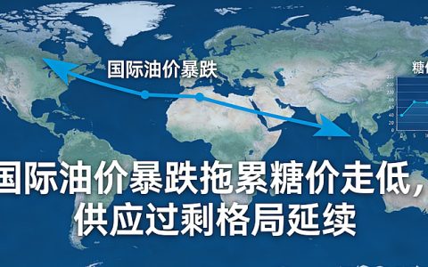 国际油价暴跌拖累糖价走低，供应过剩格局延续