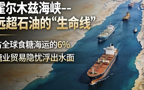 霍尔木兹海峡：远超石油的“生命线”，占全球食糖海运贸易的​6%，糖业贸易隐忧浮出水面