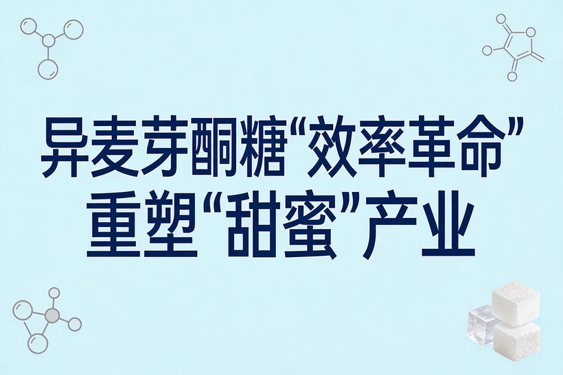 供给端国产化替代提速  异麦芽酮糖“效率革命”重塑“甜蜜”产业
