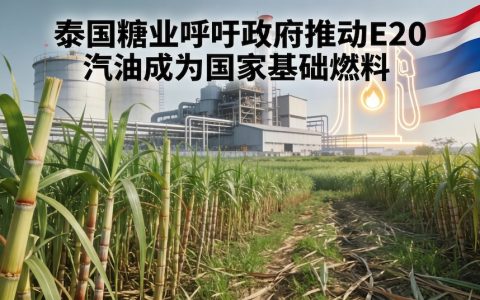泰国糖业呼吁政府推广E20燃料，以增强国家能源安全并推动绿色经济转型