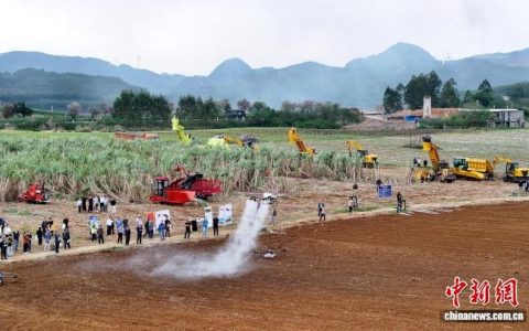 广西机械化赋能“甜蜜”事业加速跑