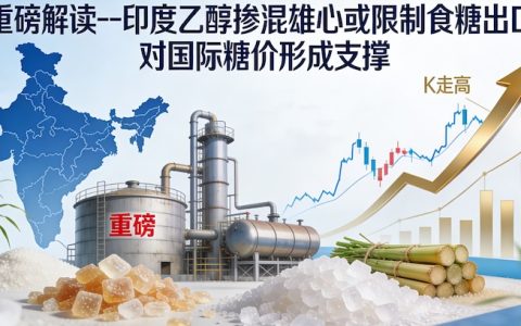印度乙醇掺混雄心或限制食糖出口，是不是糖价就要涨了？