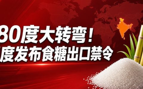 180度大转弯！印度发布食糖出口禁令–解读以及市场影响分析