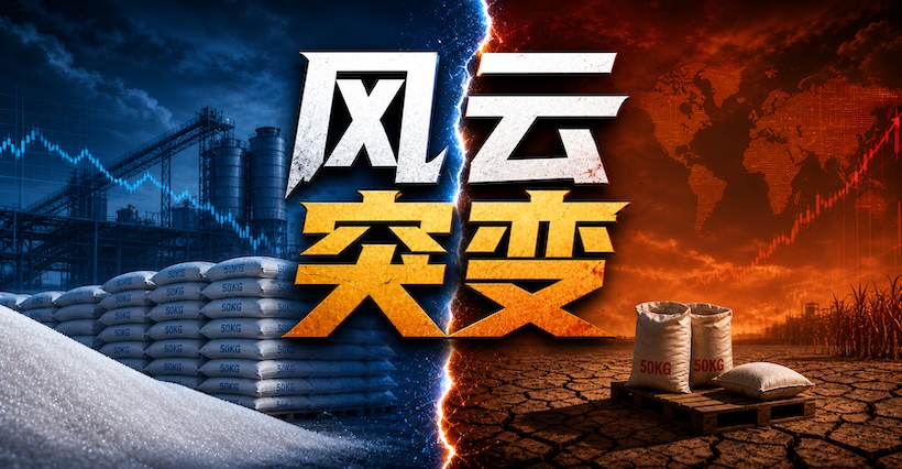 风云突变:2026/27榨季全球糖市从过剩转向短缺!?