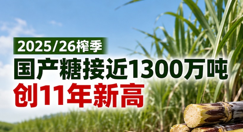 2025/26榨季我国食糖产量解读:重回增长通道,创11年新高