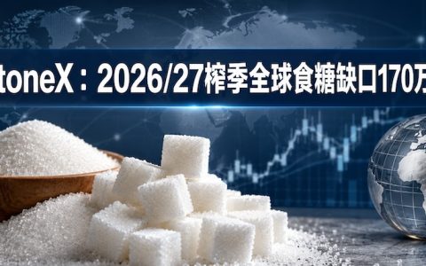 StoneX将2026/27榨季全球食糖缺口上调至170万吨