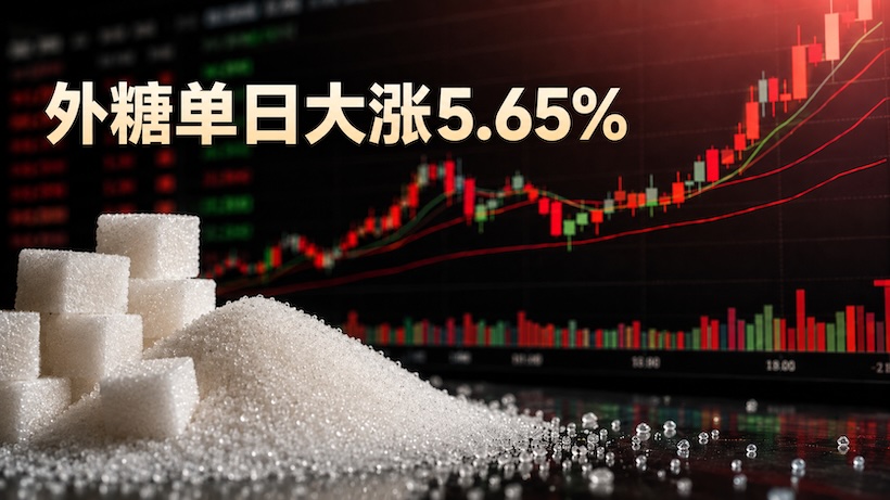 一柱擎天！周五ICE外糖大幅上涨突破16美分创10个月新高，下周一国内……