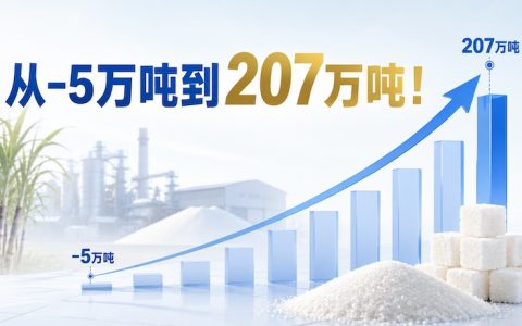 从-5万吨到207万吨：中国食糖供需为何迅速转向宽松？