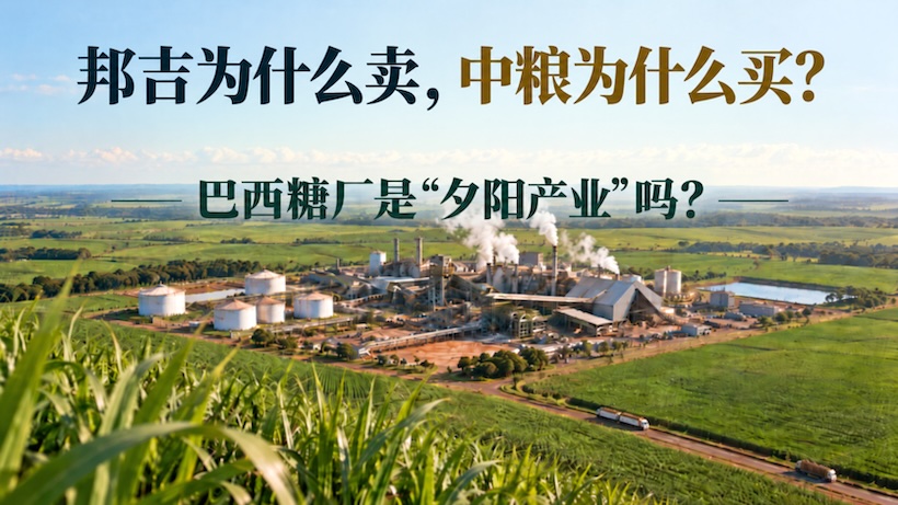 邦吉为什么卖、中粮为什么买?巴西糖厂是“夕阳产业”吗?