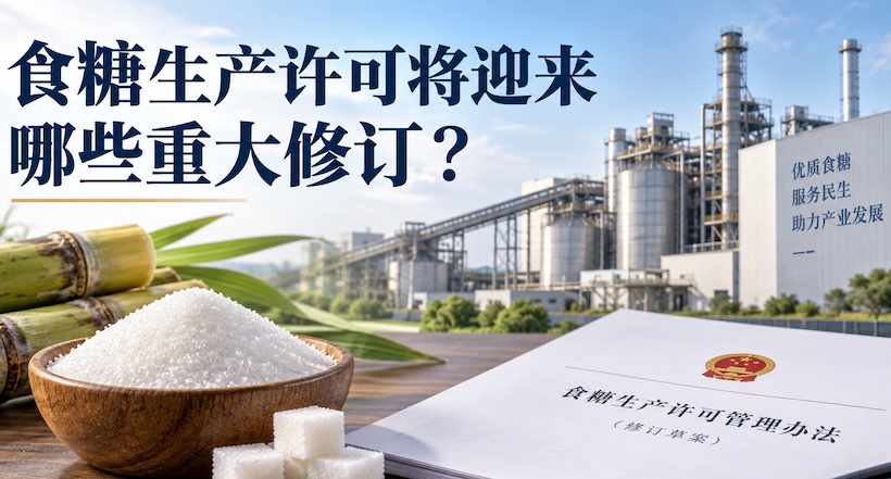 我国食糖生产许可将迎来哪些重大修订?