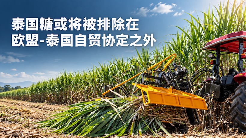欧洲糖业界要求将泰国糖完全排除在欧盟-泰国自贸协定之外