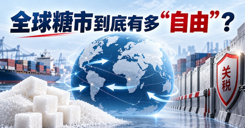 全球糖市贸易保护有多严重?连美国糖业都称要对“不公平贸易”采取行动