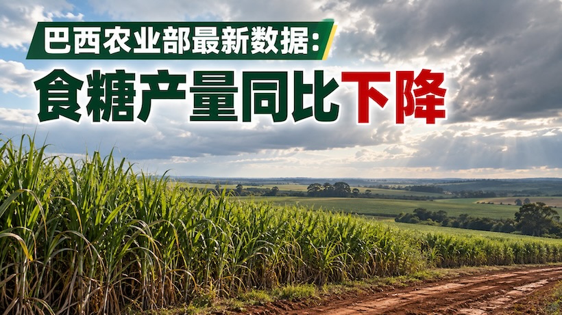 巴西:已产糖2607万吨,同比下降14.4%;9月上半月产糖量同比下降41.6%