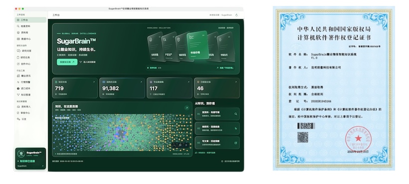 云糖网建成 SugarBrain™ 全球糖业情报智能知识系统