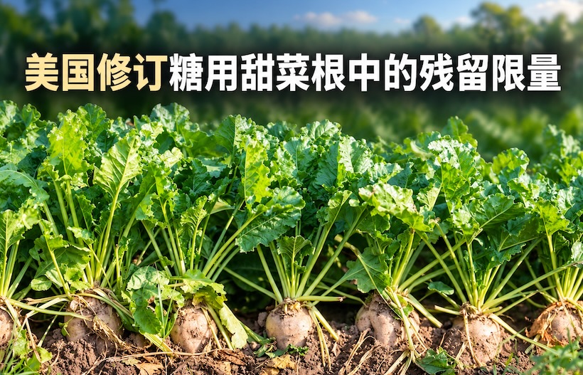 美国修订糖用甜菜除草剂残留限量标准，由0.1降至0.06毫克/公斤