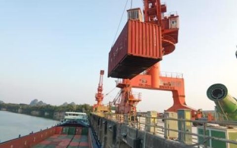 “中国糖都”–广西崇左开启集装箱江海联运新模式