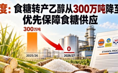 印度一条产业动向引发全球糖市关注：叫停食糖转产乙醇！明年将继续进口糖