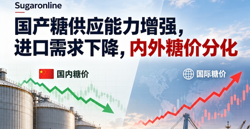 国际糖业机构:2026/27榨季中国进口糖需求进一步放缓,全球食糖出口商面临新挑战